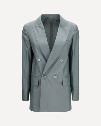 Max Mara Mxmalbata Blazer in wool and silk Female 40