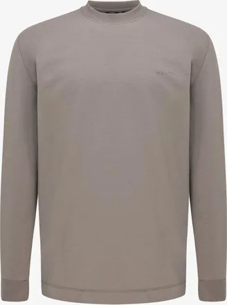 Genti Longsleeve T-Shirt | Taupe