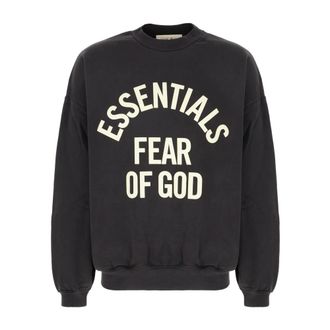 Fear of God Sweatshirt - Heren - Sweatshirts & Hoodies - Zwart - Maat: L Katoen