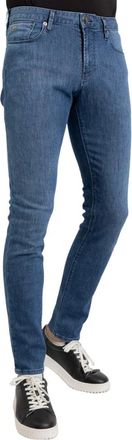 Emporio Armani Denim Jeans - Heren - Skinny Jeans - Blauw - W30 - Denim - Jeans