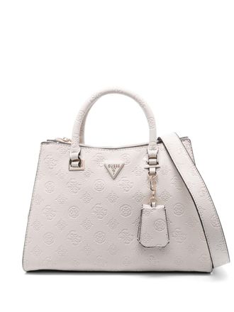 Guess Co Cresidia tote bag - women - Polyester/Polyurethane/Cotton - OS - White
