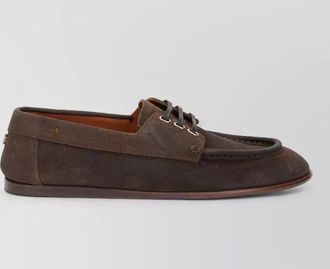 Dolce & Gabbana leather boat shoes