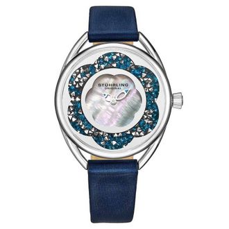St&uuml;hrling Symphony Silver-tone Dial Ladies Watch M15593