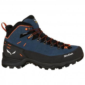 Salewa Alp Mate Winter Mid Waterproof Winterschuhe für Herren | schwarz/blau