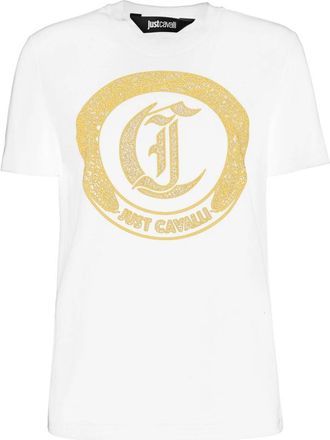 Roberto Cavalli T-shirts en Polos - Dames - T-shirts - Wit - S - Tops