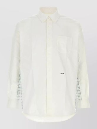 A.P.C. oxford frgmt shirt button down collar