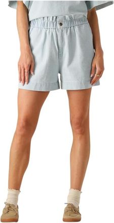 By-Bar Amsterdam Dames, Korte broeken, Blauw, Maat: XL Denim