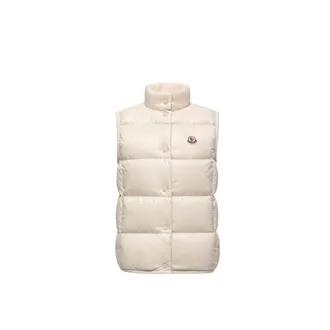 Moncler Moncler Badia Down Vest, Women, White, Size: 00