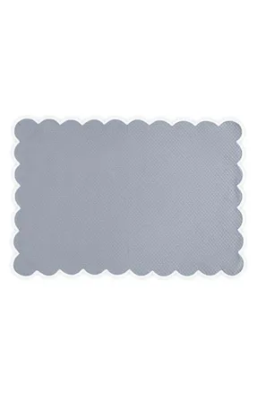Matouk Savannah Gardens Set of 4 Placemats in Hazy Blue at Nordstrom