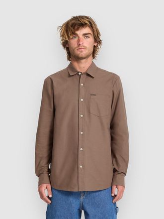 Volcom Veeco Oxford Hemd braun