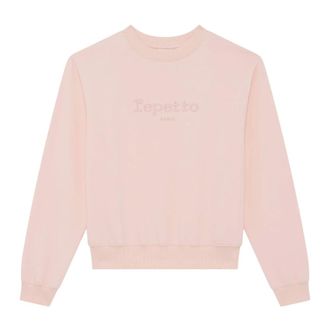 Repetto Sweatshirt Essential - Dames - Sweatshirts & Hoodies - Roze - Maat: L Katoen