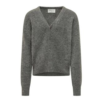Ami Heren, Truien, Grijs, Maat: XS Zijde