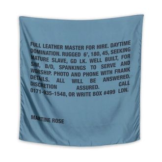 Martine Rose Heren, Accessoires, Blauw, Maat: ONE Size