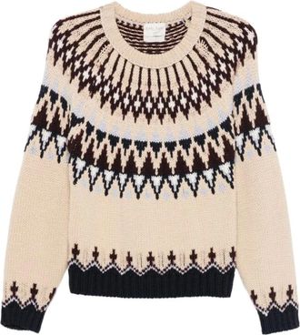 Forte_Forte Maglione Girocollo My Knit - - Knitwear - Donna - Beige - S