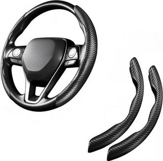 OEM Funda Para Manillar De Fibra De Carbono - Negra - 2 Piezas