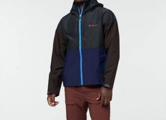 Cotopaxi Cielo Rain Jacket In Black & Cavern