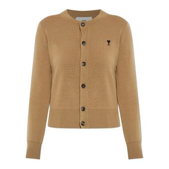 Ami Dames, Truien, Beige, Maat: L Wol