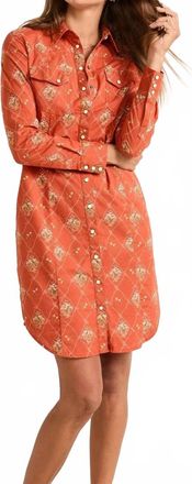 Pendleton Gambler Shirt Dress In Adobe