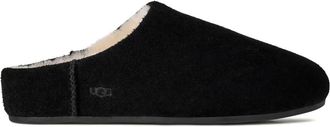 UGG Ugg, Schoenen, Dames, Zwart, 36 EU, Suède, Zwarte Suède Slip-On Sandalen Waterdicht
