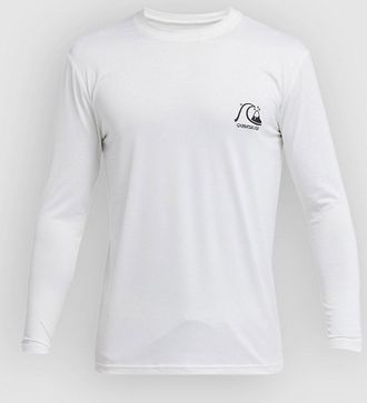 Quiksilver Dna Surf Tee Ls Longsleeve Lycra weiss