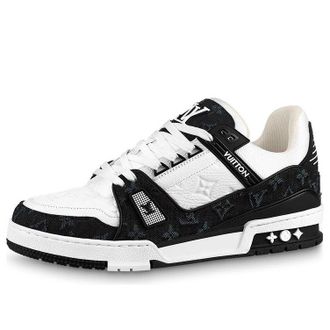 Louis Vuitton LV Trainer White Black Panda 1A9JG9