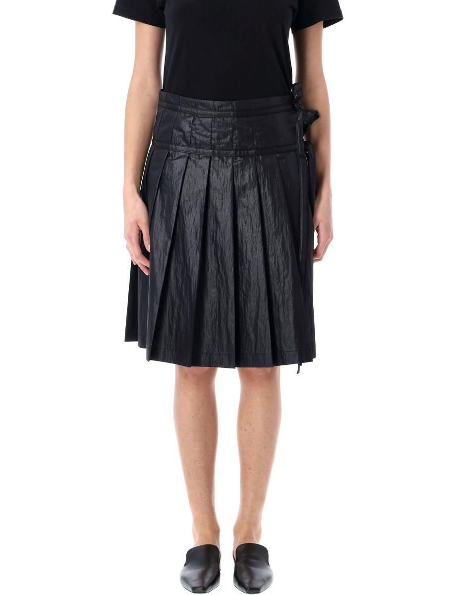[ロウ クラシック] LOW CLASSIC SOFT NYLON PLEATED SKIRT☆ Low Classic Pleated Skirts for Women - Shop on FARFETCH