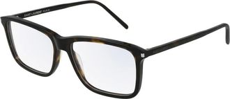Saint Laurent Glasses, male, Brown, Size: 56 MM SL 454 Eyeglasses