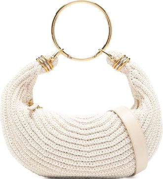 Chlo&eacute; Borsa con bracciale piccola - Toni neutri