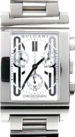 Bulgari Pre-owned Watches, male, White, Size: ONE SIZE Pre-owned Vintage Wristwatch Rtc49S