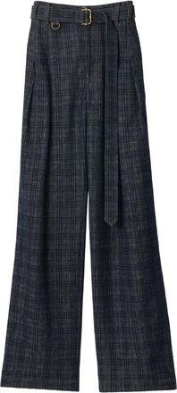 Burberry Jeans a gamba ampia - Blu