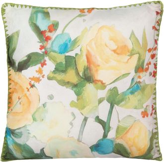 KASANOVA Cuscino divano 45x45 cm rose acquerello