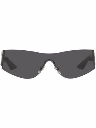Versace mask-frame sunglasses - Grey