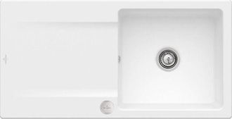 Villeroy & Boch Villeroy Et Boch Siluet 60 Stone White Ceramicplus Fregadero Con Desag&uuml;e Autom&aacute;tico