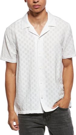 Scotch & Soda Solid Camp Shirt