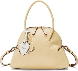 Oryany Adele Mini Leather Bowling Bag in Butter Cream at Nordstrom Rack