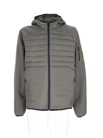 BOSS Quilted Front Panel Green Sports Jacket