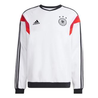 adidas Germany Crew 2014 Sweatshirt Asia Sizing White KF2130