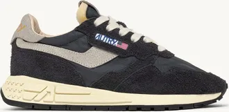 Autry SNEAKERS REELWIND LOW IN NYLON E SUEDE NERA