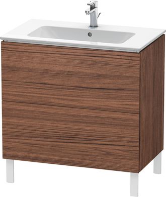 Duravit Mueble Bajo Lavabo L-cube 820x481x704mm Nogal Oscuro