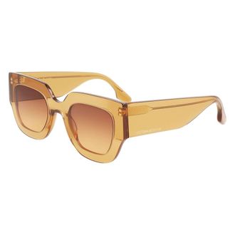 Victoria Beckham Brown Acetate Womens Sunglasses