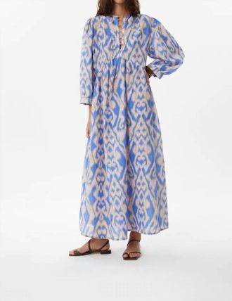Maria Cher Moreno Etel Maxi Dress In Ethnic Lavender