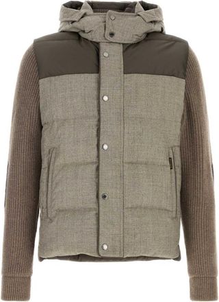 Moorer Multicolor Hood Down Jacket