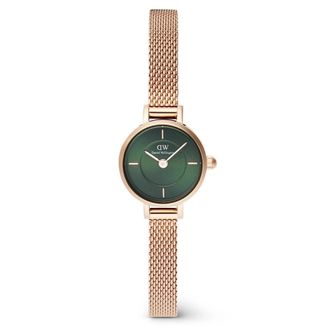 Daniel Wellington Ros&eacute;goud Stijlvolle Mini Horloge - Dames - Horloges - Beige - ONE Size - Accessoires