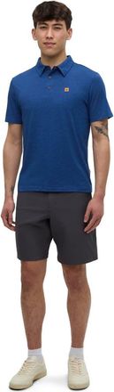 tentree Astir Polo in Nightfall Heather at Nordstrom, Size Xx-Large