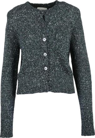 Isabel Marant Dames, Truien, Groen, Maat: XL Katoen