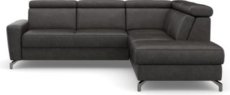 Sit&more Ecksofa »Scarlett L-Form« inklusive Kopfteilverstellung, wahlweise mit Bettfunktion, Bettkasten