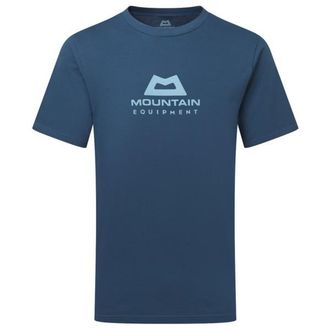 Mountain Equipment Emblem Tee T-Shirt f&uuml;r Herren | blau
