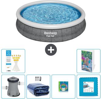 Bestway Piscina Bestway Fast Set Redonda - 366x76 Cm - 7-piezas S229
