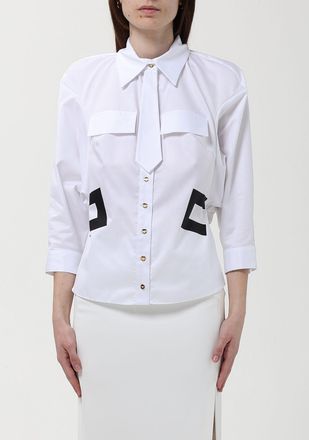 Elisabetta Franchi Camicia Elisabetta Franchi in cotone con cravatta