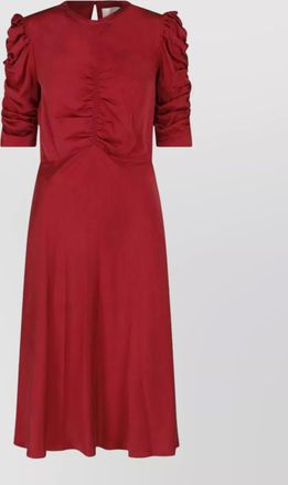 Isabel Marant silk knee-length midi dress